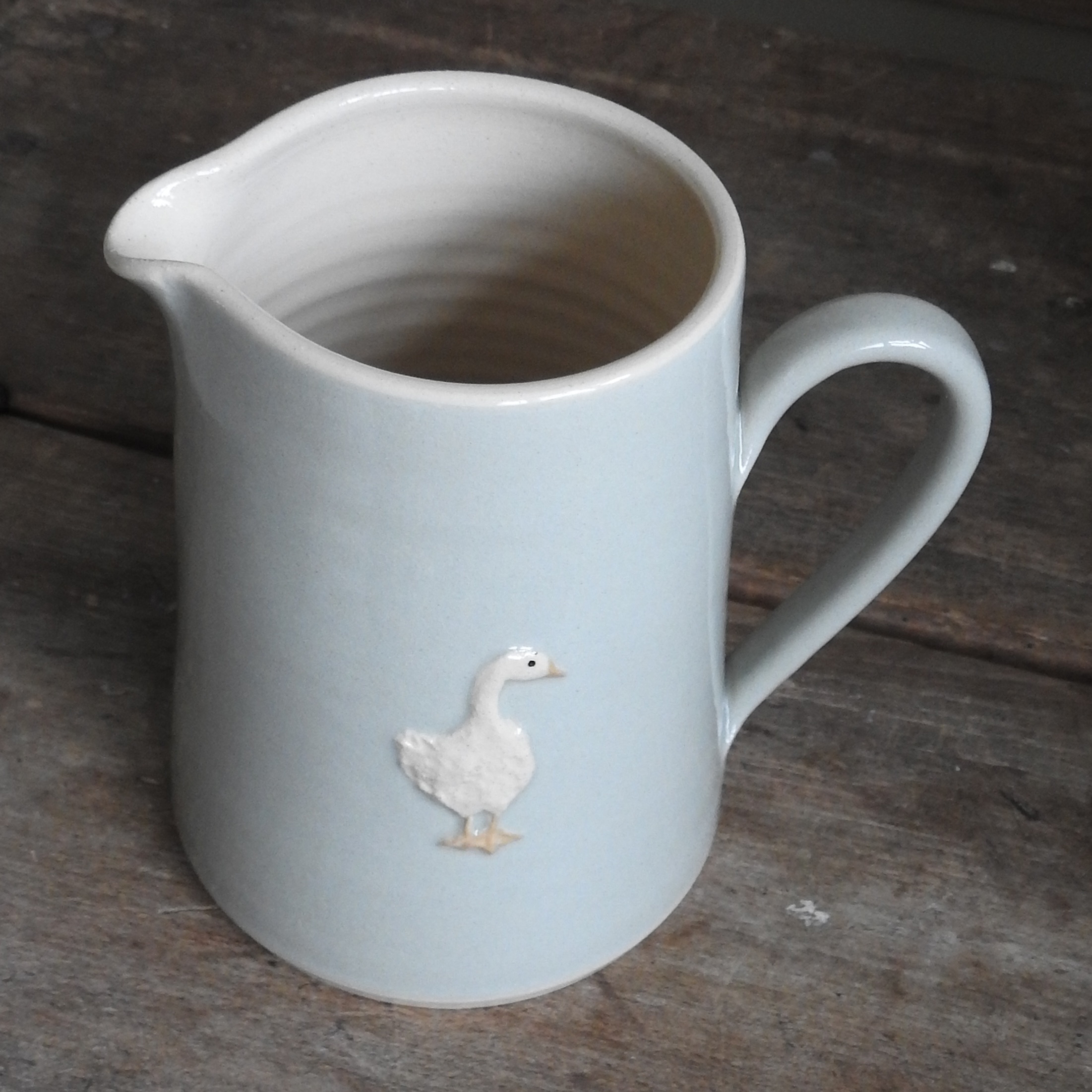 Jane Hogben Large Jug Goose - The Reed Warbler Shop